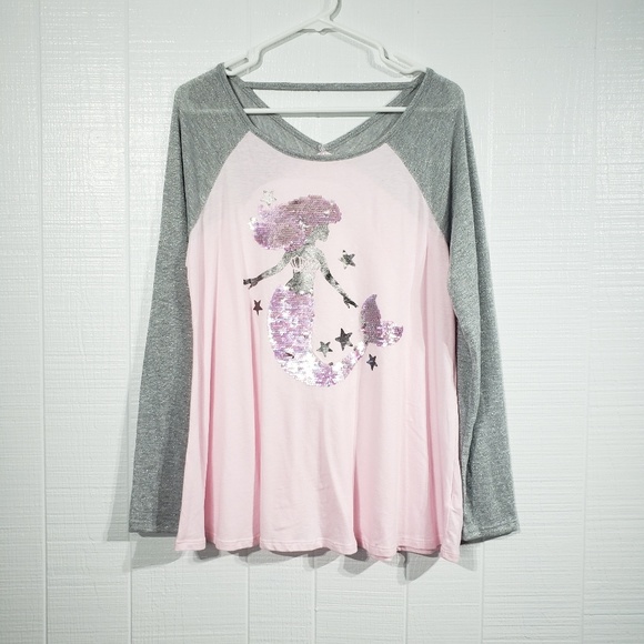 Justice Other - Justice Sequins Mermaid Top F6 Justice Other - Justice Sequins Mermaid Top F6